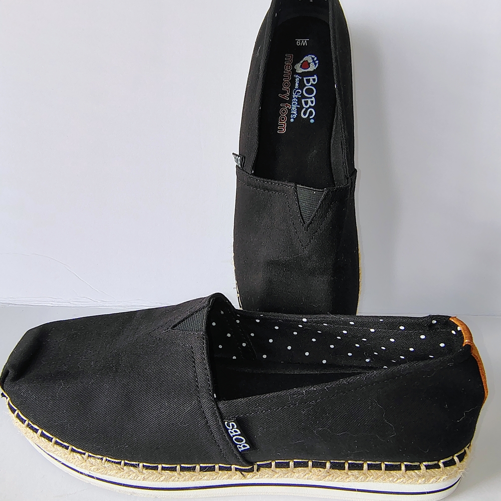Skechers Woman Black Slip-On Shoes